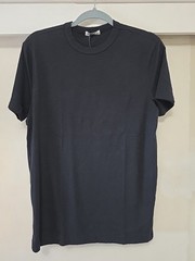 NEW Buck Mason Black Slub Modern Classic Essential Short Sleeve Tshirt Small