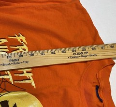 Halloween Fright Night Vintage T-Shirt Orange Size Large Witch Jack-O’-Lantern