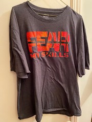 Adult Unisex BCG BLACK shirt size 3x FEAR MY SKILLS NWOT 50″ Chest