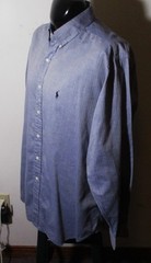 RALPH LAUREN Blue Long Sleeve “Blake” Shirt Men’s Size L