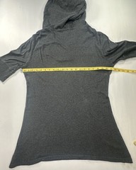 Calvin Klein Cotton Pullover Drawstring Hoodie Mens Gray 2XL