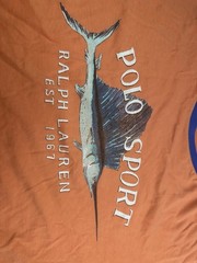 90s POLO RALPH LAUREN Vintage Marlin Fishing Sportsman T-SHIRT Men’s Size L