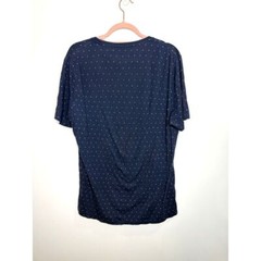 Tommy John TShirt Mens Large Blue Polka Dot Sleep Wear Comfort Modal Pajamas PJ