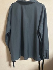 NOT CONVENTIONAL Gray Long Sleeve Shirt with Zipper & Drawstring