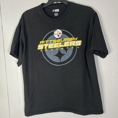 NFL Team Apparel Pittsburgh Steelers T Shirt Mens XL XG Football Y2K