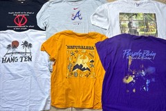 (48 Pc) Random Lot of Graphic TShirts Mixed All Sizes USA Brands Vintage Sports