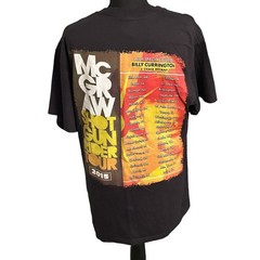 Tim McGraw T Shirt Men’s Size Large Black Shotgun Rider 2015 Concert Tour