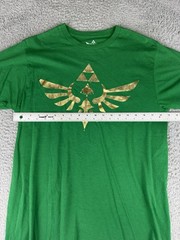 Zelda T-Shirt Men’s Size Large Skyward Sword Foil Triforce Green 2014 Gamer