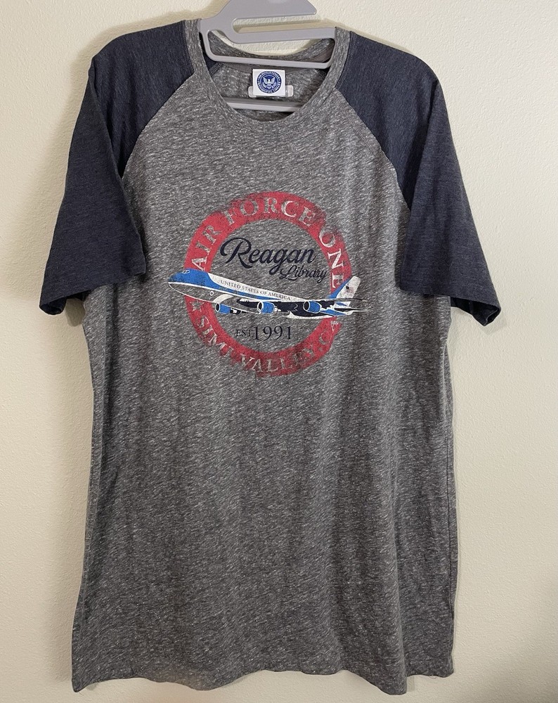 RARE Ronald Reagan Presidential Library Simi Valley California Tshirt Men’s XL