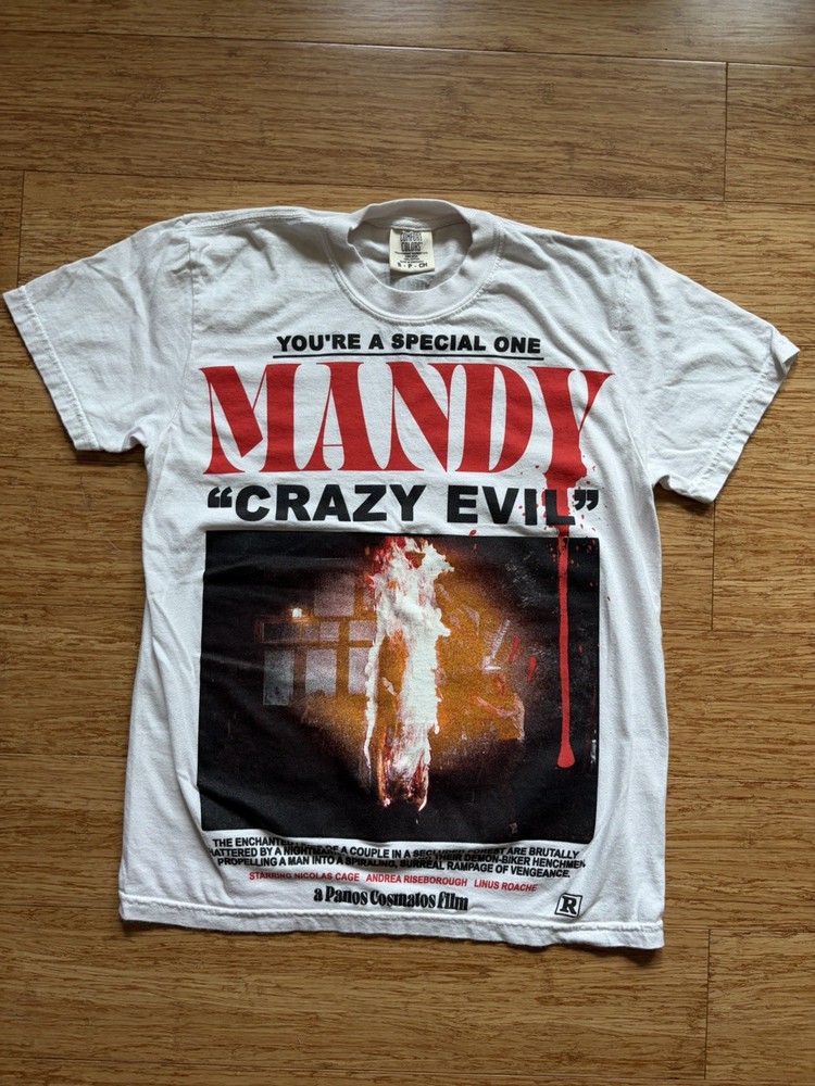 Rucking Fotten Mandy “Crazy Evil”shirt New Never Worn Small Excellent Condition