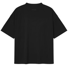 Fear of God NBA Essentials 90s Tee Black Unisex Streetwear Graphic Shirt