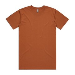 AS COLOUR 5001 STAPLE TEE COPPER T-SHIRT COTTON