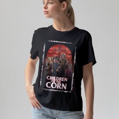 Children of the Corn (1984) Movie Poster Inspired T-Shirt Retro Film Tee Unisex