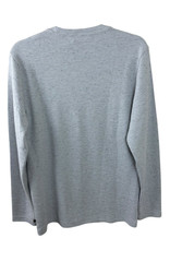 Travis Mathew NEW Cloud Waffle Crew Size Small Heather Light Grey