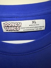 Team USA x Looney Tunes Freeze Max Soccer Loose Fit T-Shirt – Royal Blue Size XL