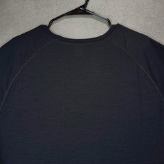 Teton Gravity Research Shirt sz XXL Mens Black Logo Base Layer Performance Wool