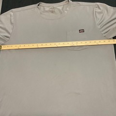 Dickies Shirt Mens 2XLT Gray Tagless Pocket Work Tee Crew Neck Short Sleeve