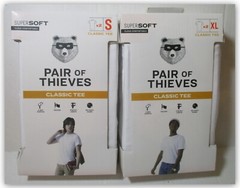 Pair of Thieves Men’s 2 pk CLASSIC TEES Undershirts T-Shirt Super Soft Crew Neck