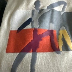 Fubu Graphic T Shirt Size XXL Tan With Graphic Orange Yellow Gray Navy