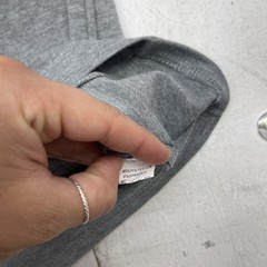 Solid Stretch Shirt Mens Large Gray V-Neck Tee Soft Jersey Basic Tagless Casual