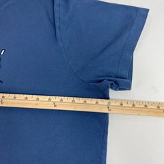 Life Is Good Mens XXL Blue Crusher Tee Unlimited Smileage Graphic Shirt