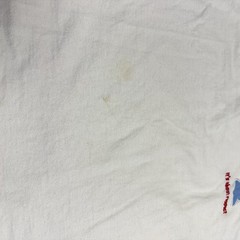 Vintage Y2K No Boundaries Respect Shirt Mens XL Embroidered White Short Sleeve