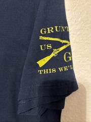 Grunt Style Mens T-Shirt Nothing Better Than Peeing Outside Black Size Large