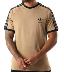 NEW MENS ADIDAS ORIGINALS 3-STRIPES CALIFORNIA TEE SHIRT ~ MEDIUM ~ JY1370 SALE!