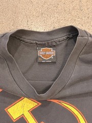 Vintage Harley Davidson Russia T Shirt 2xl Single Stitch Siberia 90s
