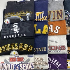 Wholesale Lot of 20 Men’s Sports Tee Shirts (Size Breakdown in Desc)