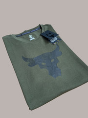 Under Armour Project Rock Brahma Bull Short Sleeve T-Shirt Men’s Sz M/L /XL /2XL