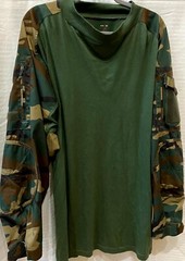 Rothco G.I. Combat Long Sleeve Military Tactical Shirt | Green Camo | Mens 2XL