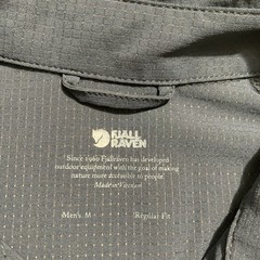 Fjallraven Abisko Trekking Short Sleeve Men’s Shirt Blue Size Medium