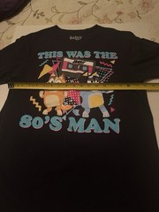BLUEY ADULT T-Shirt Medium 80’s Man Cassette Tape Bandit and Chilli
