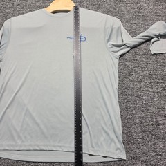 Long Sleeve Shirt Reel Life XL Mens Grey Excellent Fishing Performance Graphic