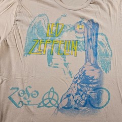 Led Zeppelin Graphic T-shirt Tultex Band Music Rock Size Medium