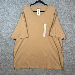 Duluth Shirt Mens XL Longtail Beige Tshirt Relaxed Fit Casual Thick Outdoors NEW