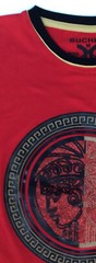 Men’s Bucheli T Shirt,Italian Style,Cotton,Slim Fit,Stretch S M…..A12.A