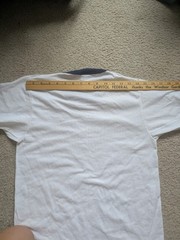 Never Used Single Stitches Screen Star 70s vintage small Ringer t shirt