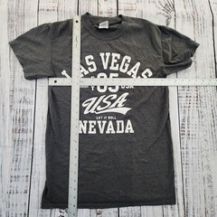 Las Vegas Nevada Let it Roll Gray Short Sleeve T-Shirt Men’s S