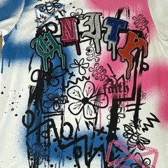 Smoke Rise DNM Co Men’s T-Shirt Medium Graffiti UNITY Stretch, Breathable, Smart