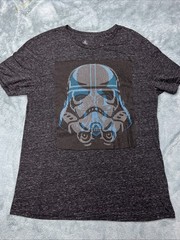 Disney Stormtrooper Darth Vader Graphic T Shirt Star Wars Men’s L Black