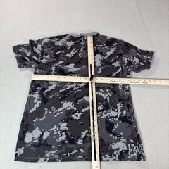 Mil-Tec Shirt Mens Medium Gray Digital Camo Military Tactical Stretch Tee Top