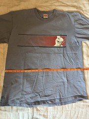 Supreme We’re Back Ninja Shirt USA Made Light Blue Size L