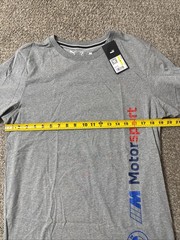 Puma BMW Motorsport Logo Tee Men’s T-Shirt Size Medium NWT 624155 03