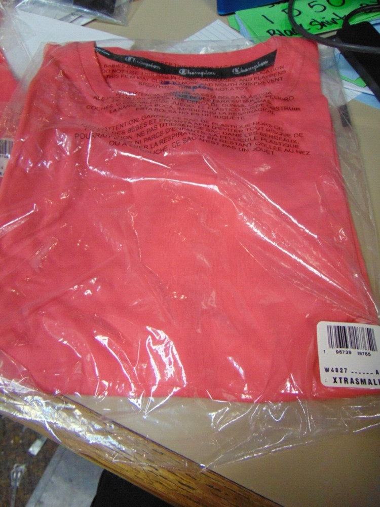 Champion Men Double Dry Performance Tee Shirt Moisture Wicking pinky peach XS