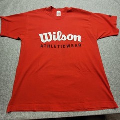 VTG 90s Wilson AthleticWear TShirt Red XXL Retro Classic Sports Streetwear Retro