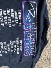 Rascal Flatts 2016 Rhythm & Roots Tour T-Shirt Black Small Country