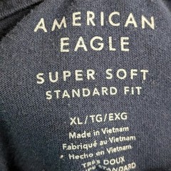 American Eagle Outfitters Navy Men’s XL Short Sleeve Tee Classic Basic Preppy