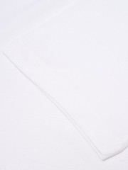 KITON KIRED for Tincati Milano White Exclusive Crepe Cotton Short Sleeve T-Shirt